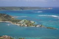 West Indies, Caribbean, Antigua, View of Mamora Bay, St James Club