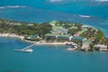 West Indies, Caribbean, Antigua, View of Mamora Bay, St James Club
