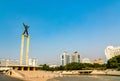 West Irian Liberation Monument in Jakarta, Indonesia Royalty Free Stock Photo