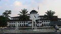 The West Java governor office, which is usually called Gedung Sate, is located in the city of Bandung, West Java, Indonesia
