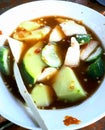 West Javanese Indonesia specialty, spicy fruit rujak