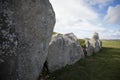 West kennet long barrow in Avebury stone circle