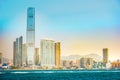 West Kowloon, Hong Kong Royalty Free Stock Photo