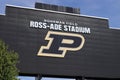 Ross-Ade stadium at Purdue University. A member of the Big Ten, The Purdue Boilermakers host teams from the Midwest