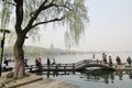 West lake in hangzhou, china