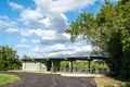 West Lake picnic area and rest rooms in Everglades National Park, Florida.