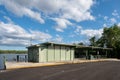 West Lake picnic area and rest rooms in Everglades National Park, Florida.