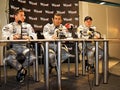 West McLaren Mercedes press conference