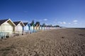 West Mersea Beach, Essex, England Royalty Free Stock Photo