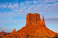 West Mitten Butte Monument Valley Royalty Free Stock Photo