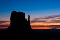 West Mitten Silhouette