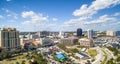 West Palm Beach aerial skyline, Florida - USA Royalty Free Stock Photo