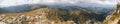 West panorama view from summit of Dumbier in Nizke Tatry mountains Royalty Free Stock Photo