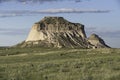 West Pawnee Butte in North Eastern Colorado Royalty Free Stock Photo