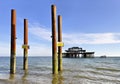 The West Pier in Brighton Royalty Free Stock Photo