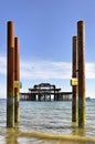 The West Pier in Brighton