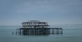 Remains of West Pier, Brighton UK Royalty Free Stock Photo