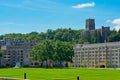 West Point Chapel and Plain Royalty Free Stock Photo