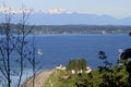 West Point Lighthouse Discovery Park Aerial