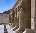 Mortuary Temple of Hatshepsut - Statues of the Temple