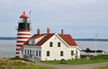 West Quoddy Head Light Royalty Free Stock Photo