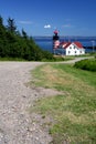 West Quoddy Lighthouse Royalty Free Stock Photo