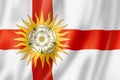 West Riding of Yorkshire County flag, UK