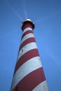 West Schouwen Lighthouse in Netherlands Royalty Free Stock Photo