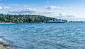 West Seattle Ferry Terminal Scene Royalty Free Stock Photo