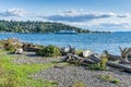 West Seattle Ferry Terminal Scene 4 Royalty Free Stock Photo