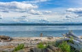 West Seattle From Vashon Royalty Free Stock Photo