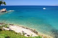 The west side of Baths of Aphrodite beach. Akamas peninsula. Paphos district. Cyprus