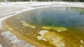 West side of beauty pool in yellowstone Royalty Free Stock Photo