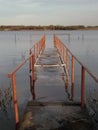 West side dock at Comanche Lake