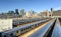 West Side Train Yard Royalty Free Stock Photo