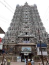 West Tower of Meenakshi Amman Temple, Madurai& x28;India& x29;