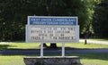 West Union Cumberland Presbyterian Church Sign, Millington, TN
