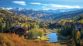 West Vail, Colorado in the Rocky Mountains