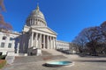 West Virginia capitol building in Charleston Royalty Free Stock Photo