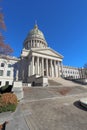 West Virginia capitol building in Charleston vertical Royalty Free Stock Photo