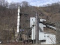 West Virginia coal mine Royalty Free Stock Photo