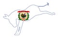 West Virginia Democrat Donkey Flag