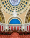 West Virginia State Senate Chamber Royalty Free Stock Photo