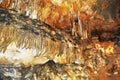 West virginia usa luray caverns walls