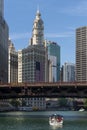 West Wacker Drive Skyline in Chicago