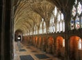 Gloucester Cathedral walkway used in harry potter film 4