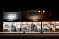 The Forever Young gift shopl at night - the area has several tourist gift shops selling