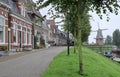 Westerbolwerk and mill Zeldenrust in Dokkum, Holland