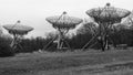 Westerbork Synthese Radio Telescoop Royalty Free Stock Photo