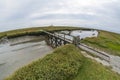 Westerhever lighthouse Royalty Free Stock Photo